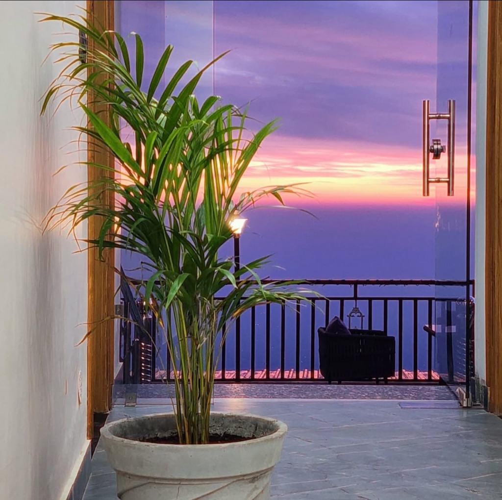 Twilight Terrace View